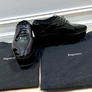 Repetto Donie Nior Patent Leather 2 1/2 inch platform size 39